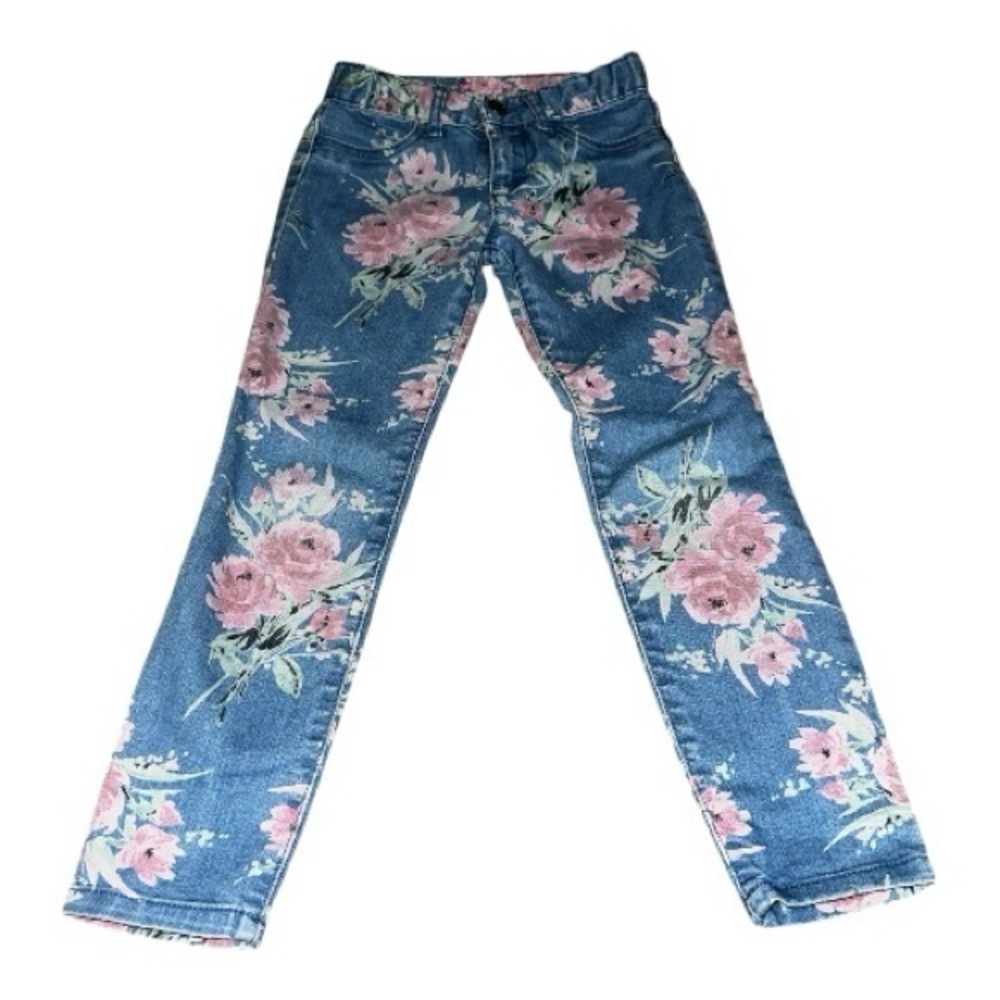 The Children's Place Jeans w/Pink Floral Design   PM6